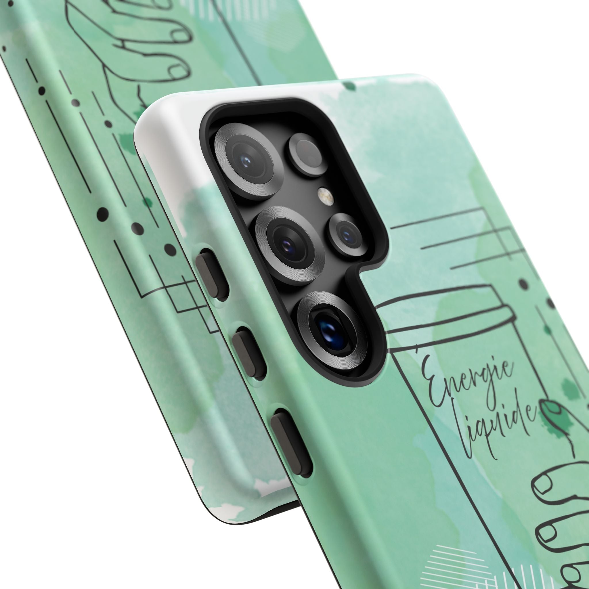 Coque de téléphone artistique Café & Sérénité