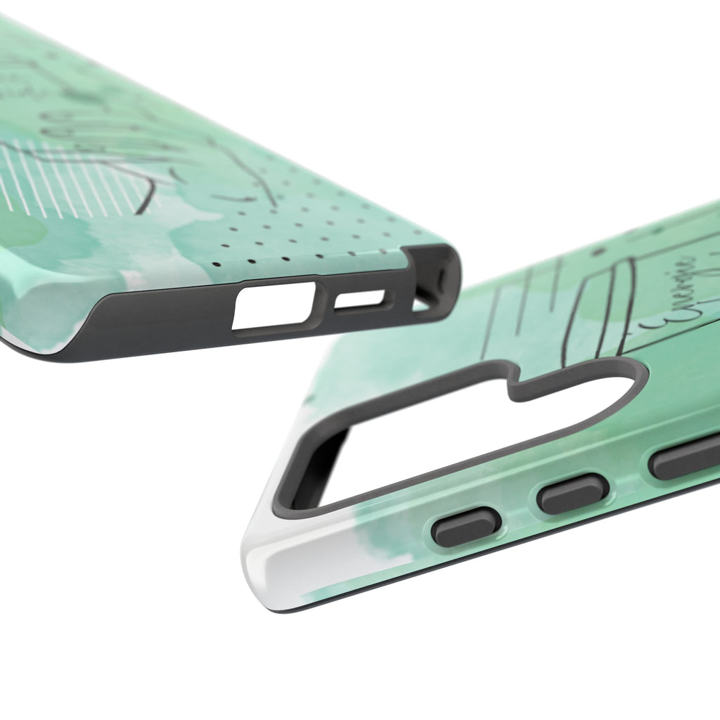 Coque de téléphone artistique Café & Sérénité