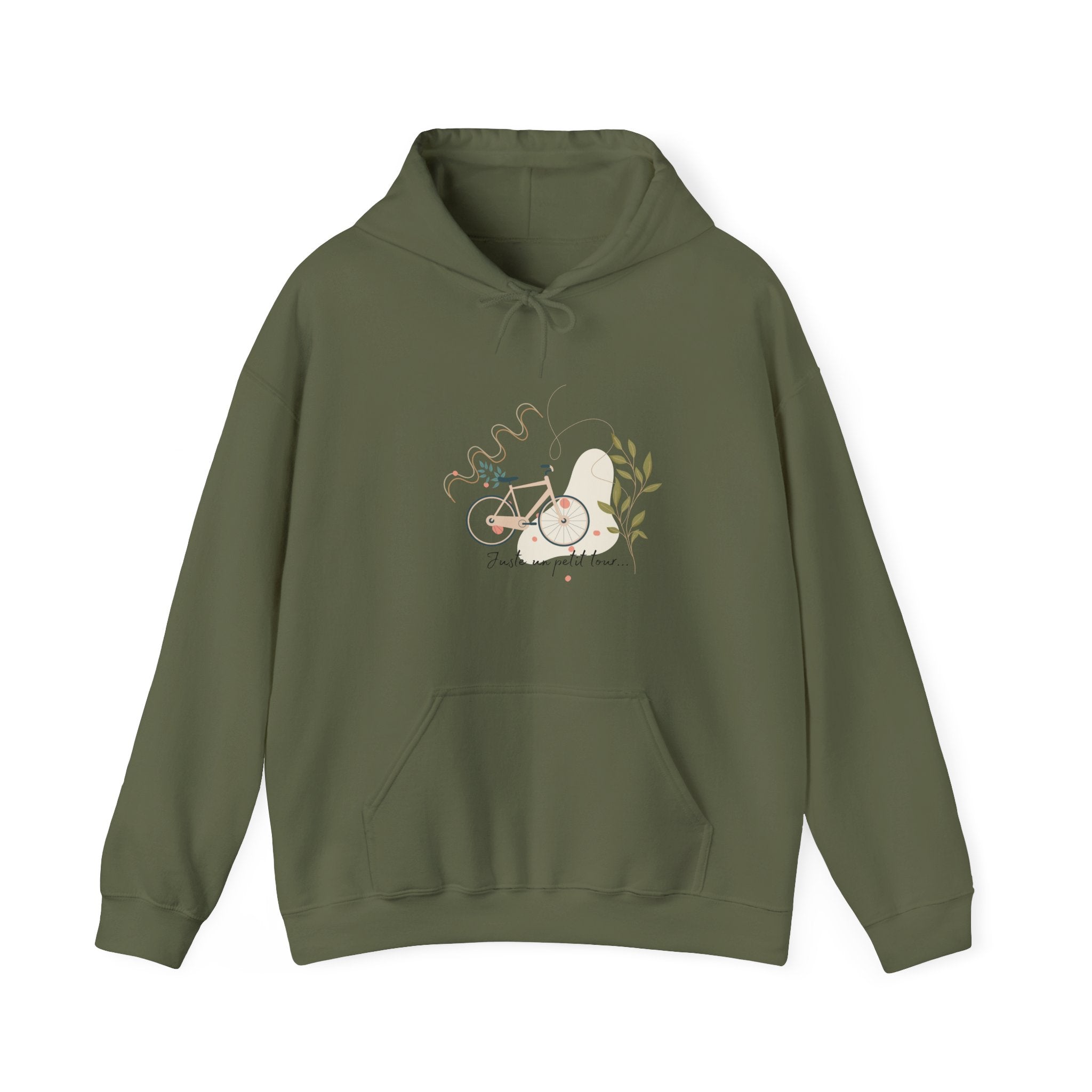 Hoodie — 'Emmène-moi faire un tour' Hoodie graphique vélo floral