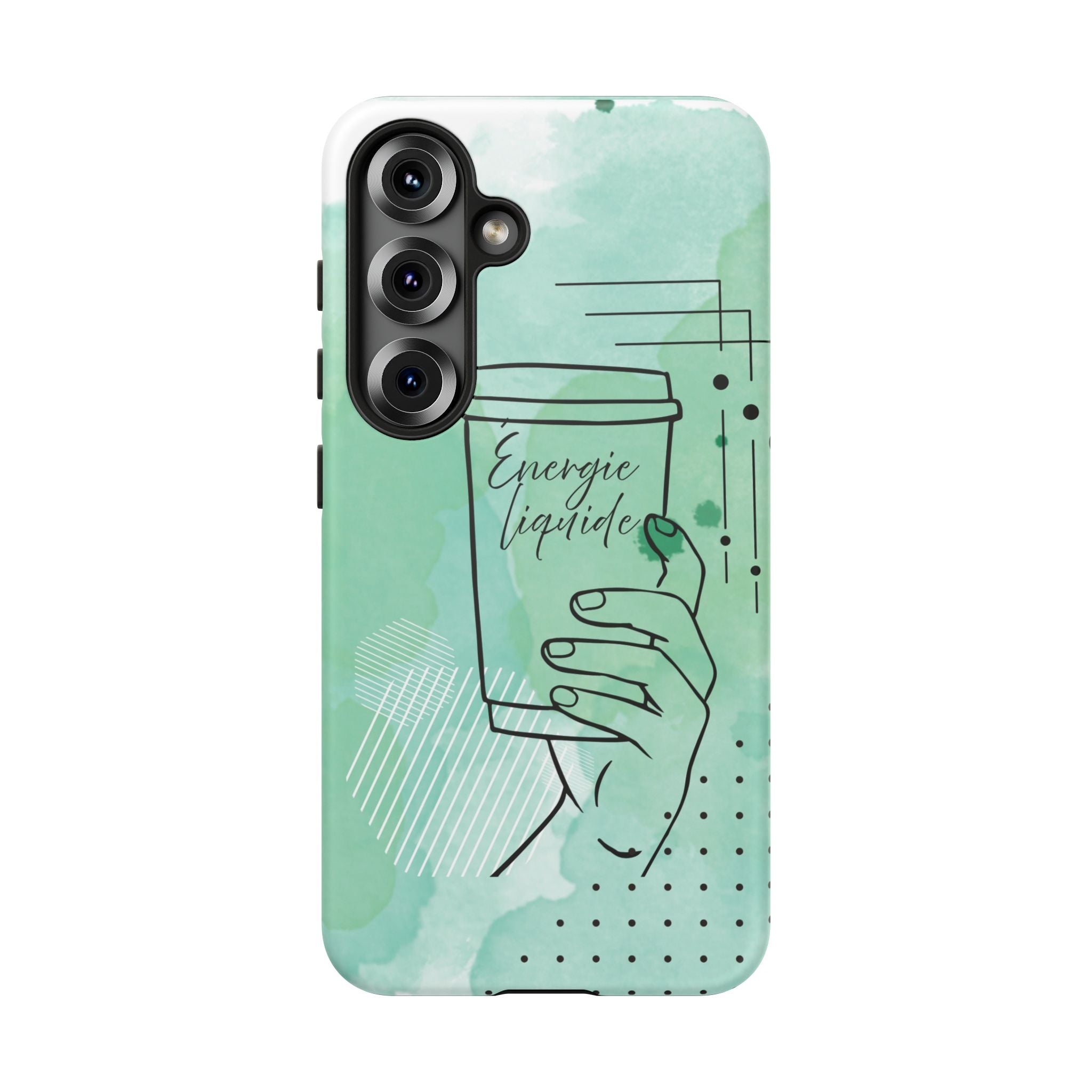 Coque de téléphone artistique Café & Sérénité