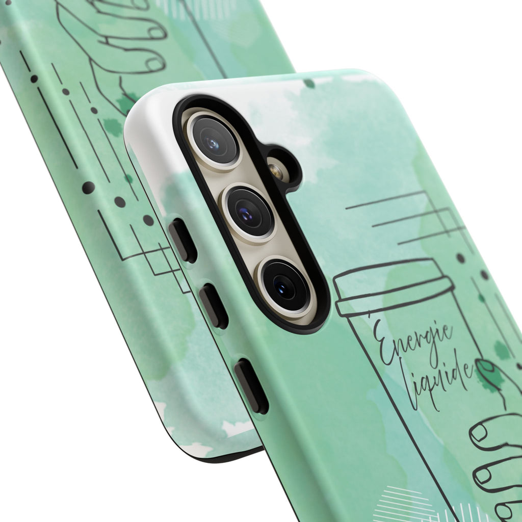 Coque de téléphone artistique Café & Sérénité