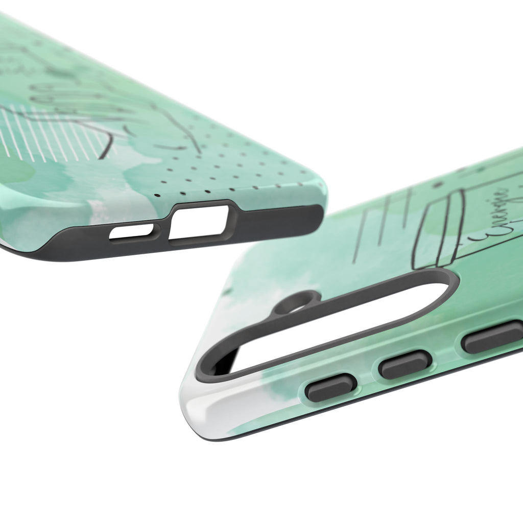 Coque de téléphone artistique Café & Sérénité