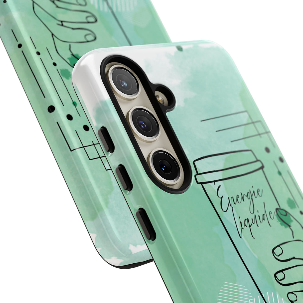 Coque de téléphone artistique Café & Sérénité