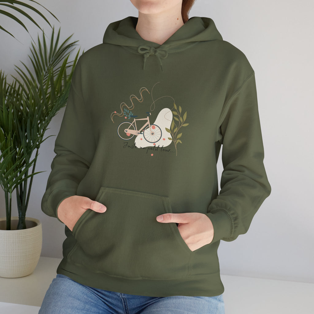 Hoodie — 'Emmène-moi faire un tour' Hoodie graphique vélo floral