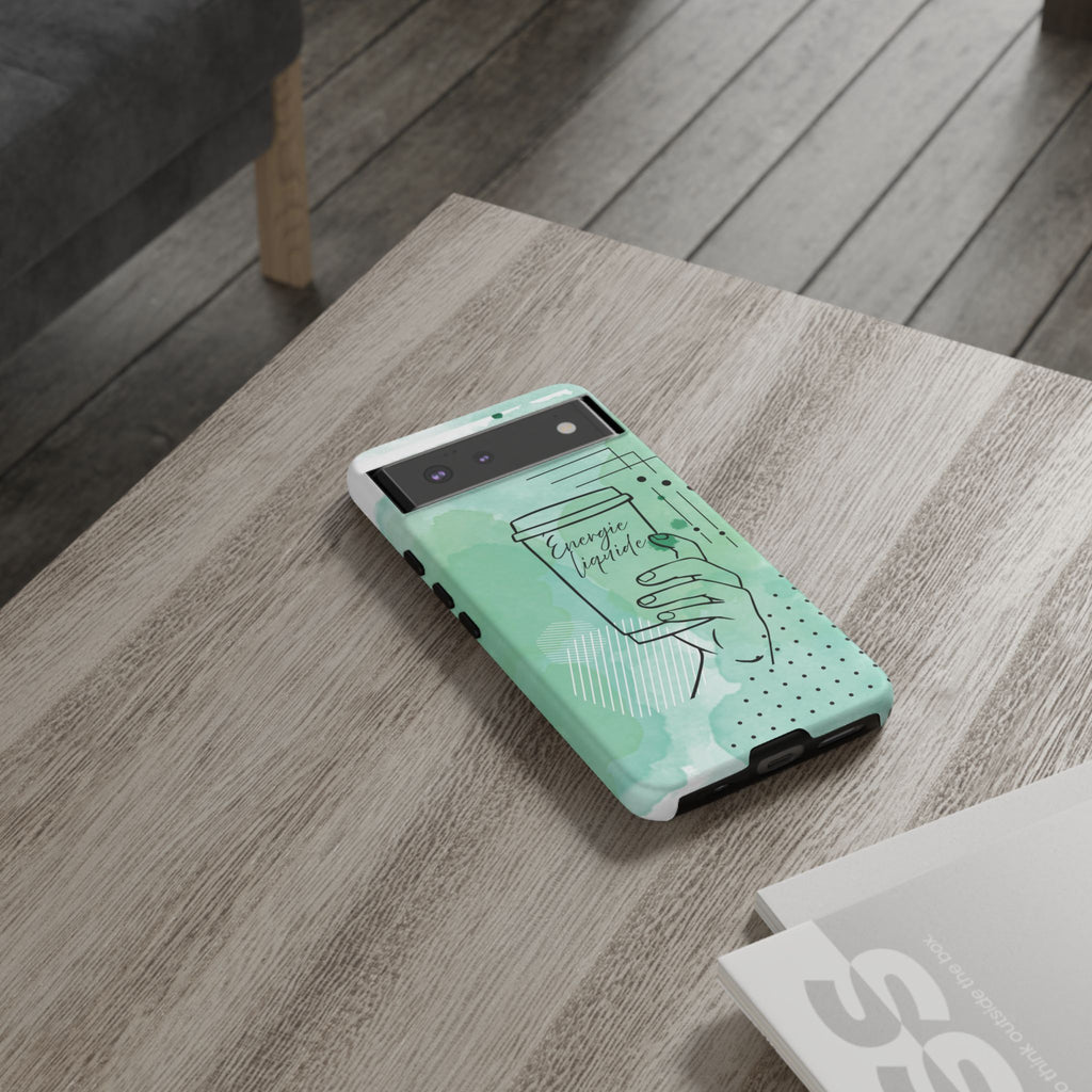 Coque de téléphone artistique Café & Sérénité