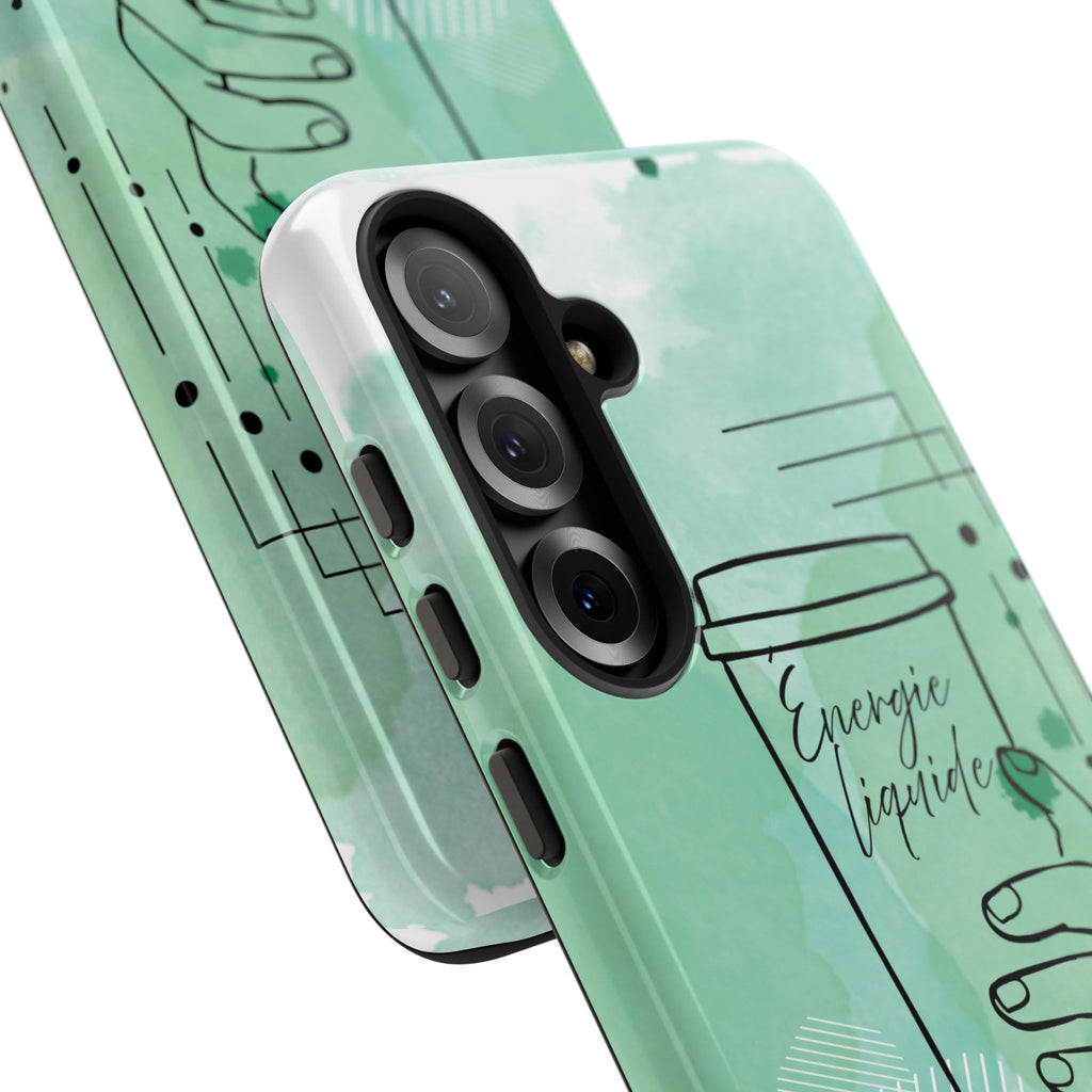 Coque de téléphone artistique Café & Sérénité