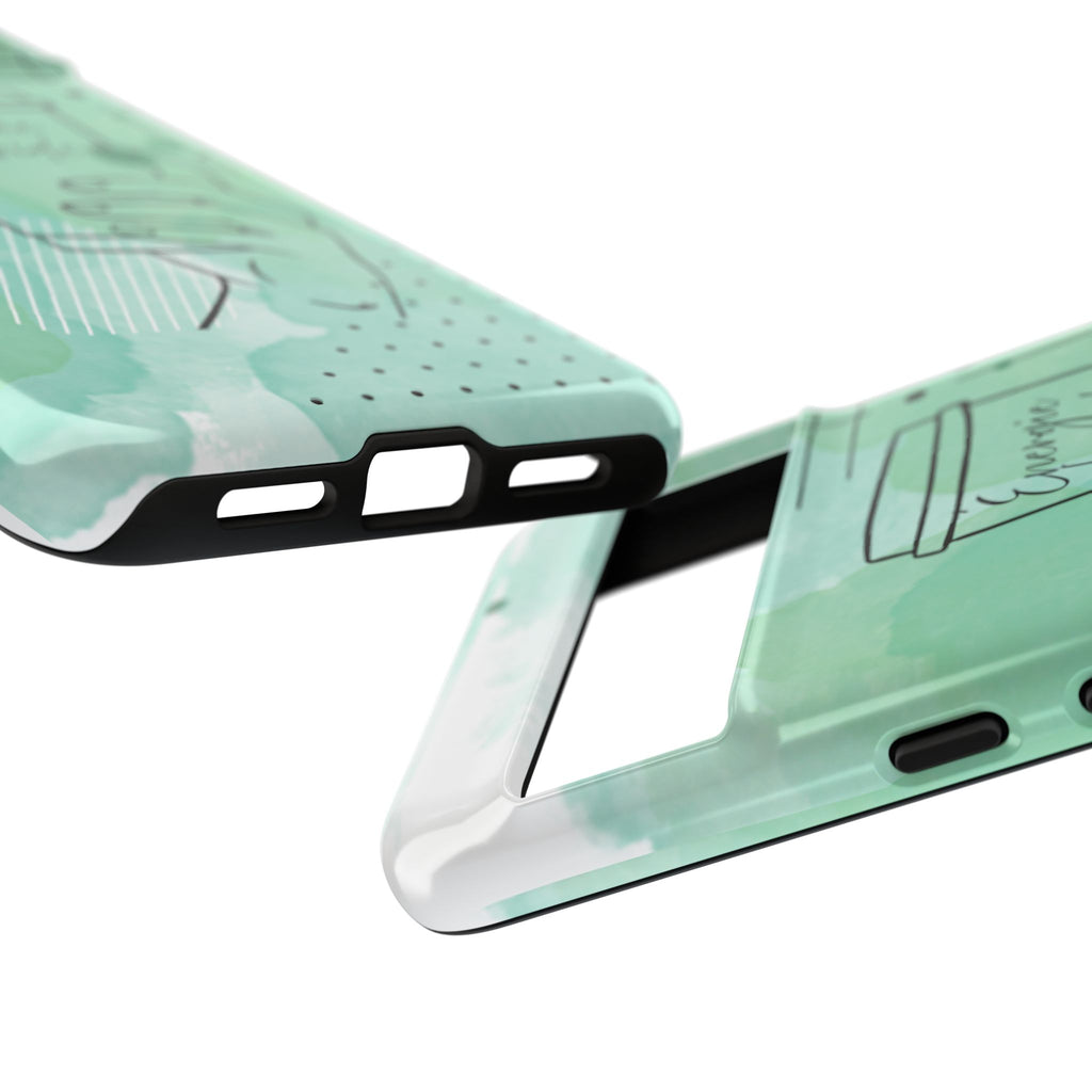 Coque de téléphone artistique Café & Sérénité