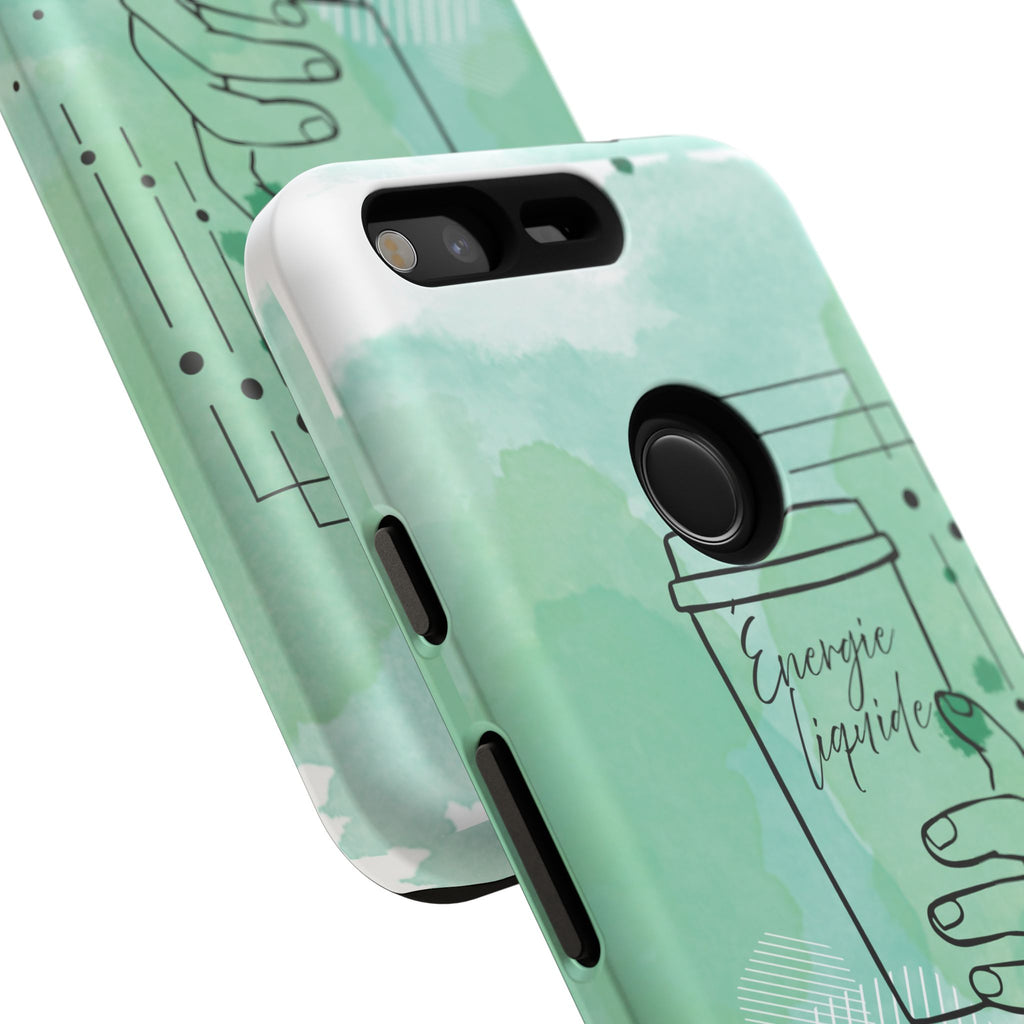 Coque de téléphone artistique Café & Sérénité