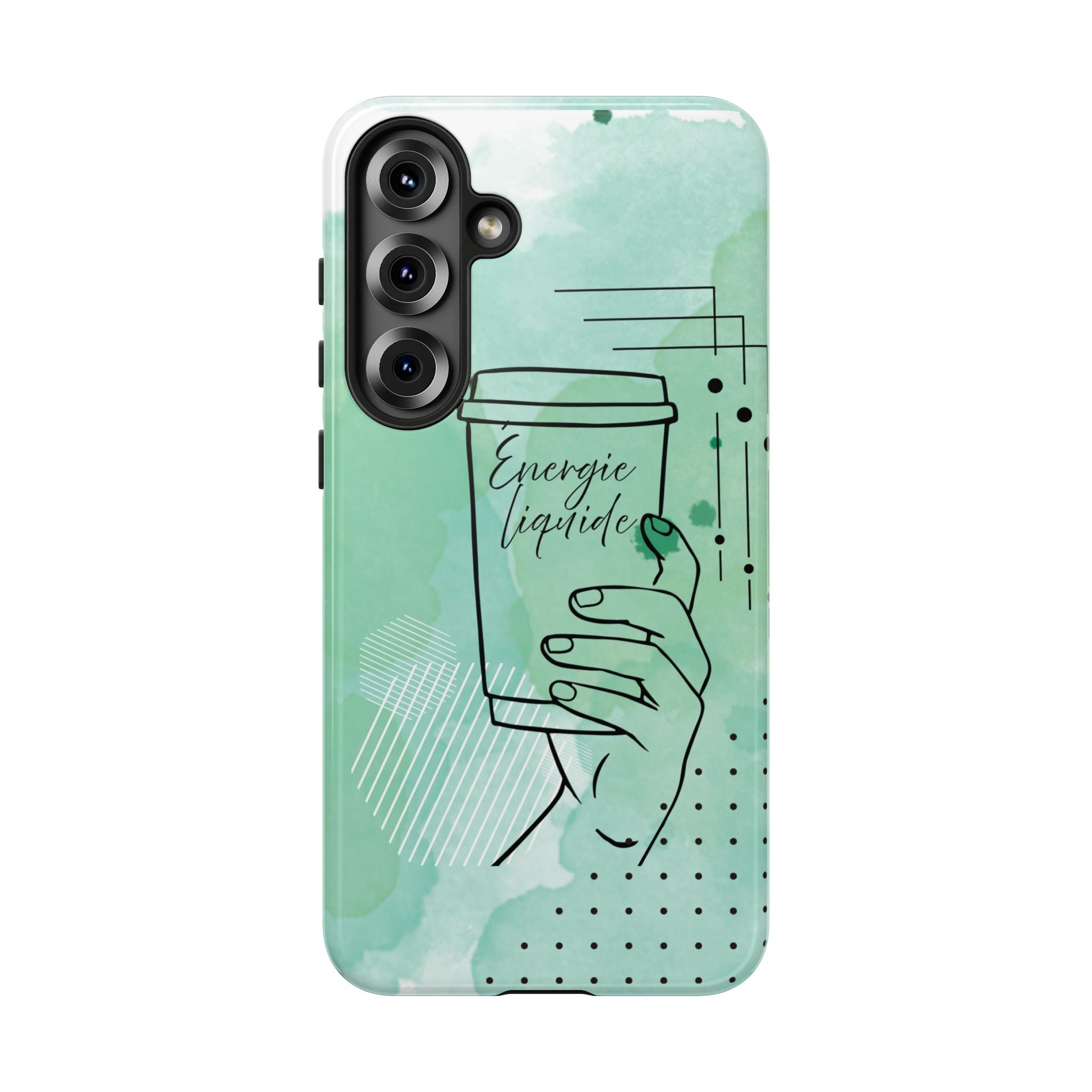 Coque de téléphone artistique Café & Sérénité