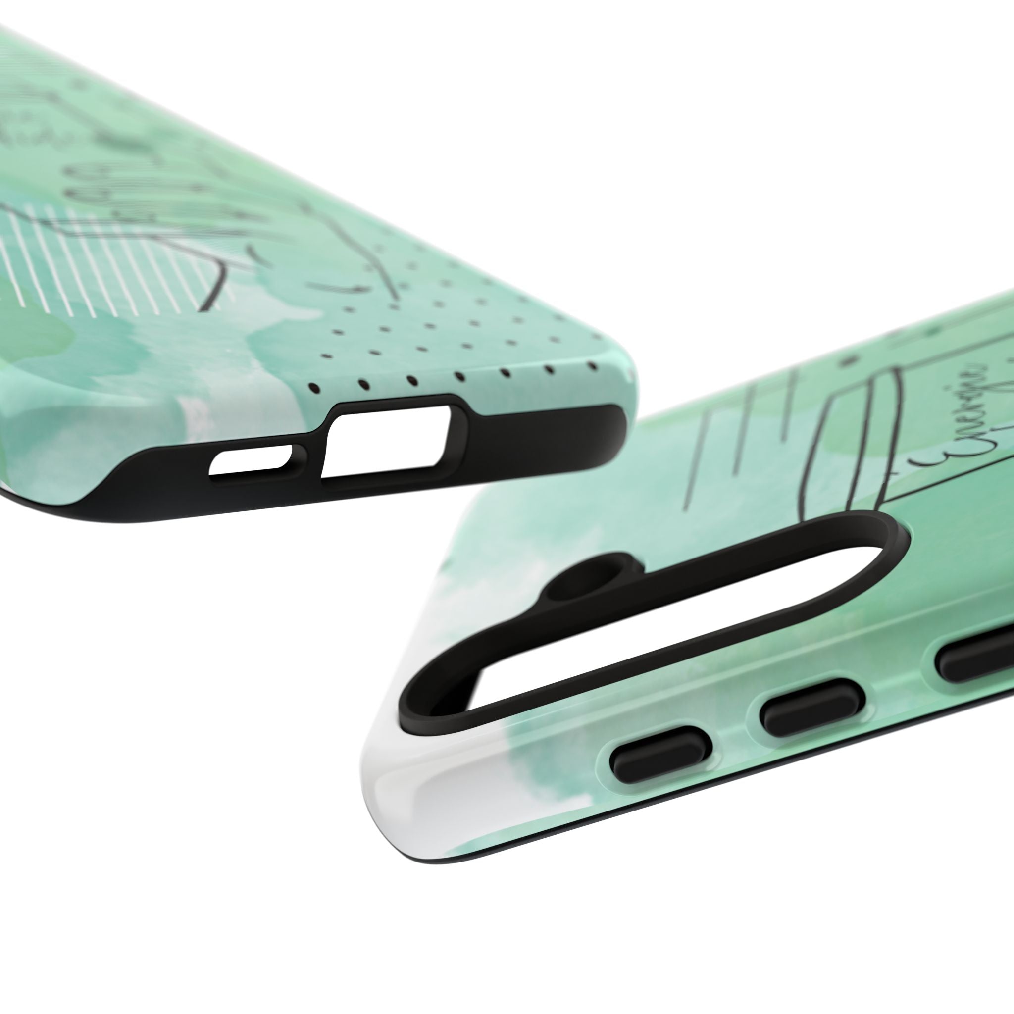 Coque de téléphone artistique Café & Sérénité