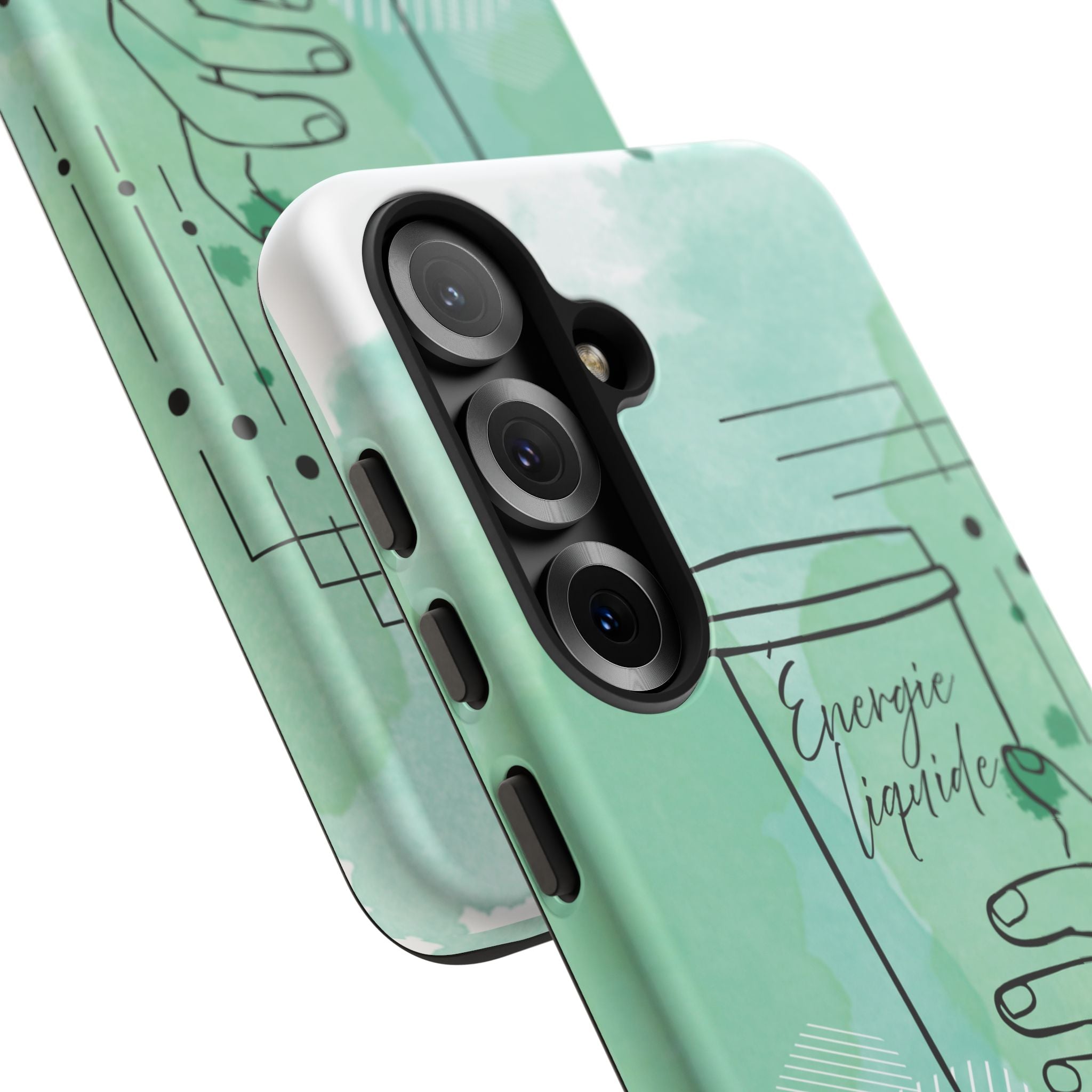 Coque de téléphone artistique Café & Sérénité