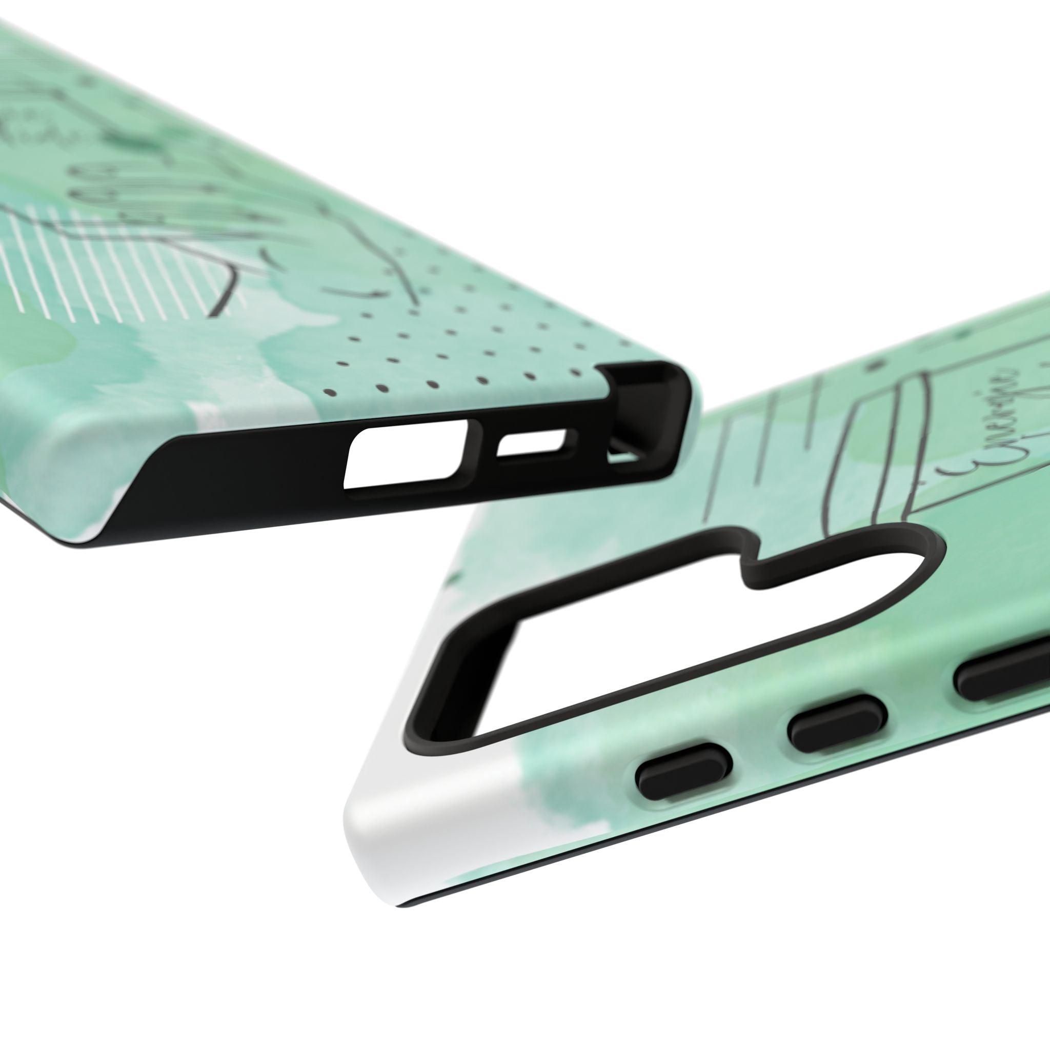 Coque de téléphone artistique Café & Sérénité