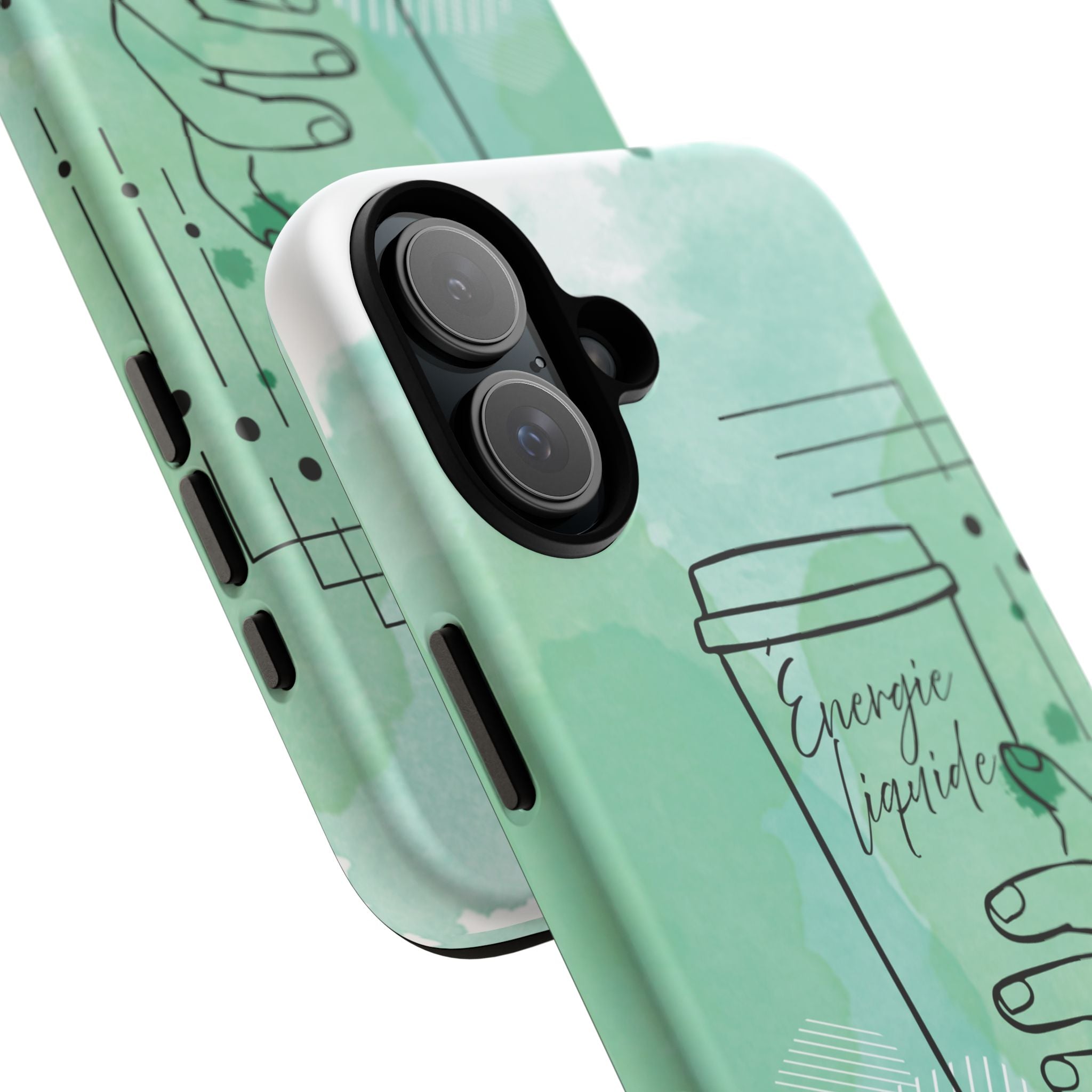 Coque de téléphone artistique Café & Sérénité