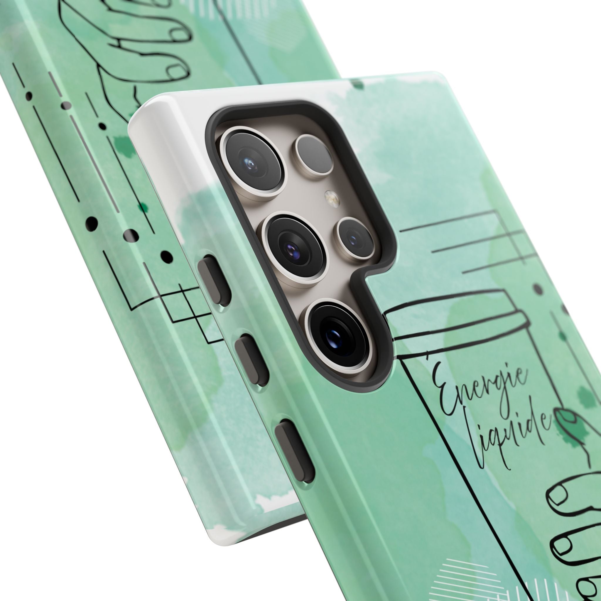 Coque de téléphone artistique Café & Sérénité