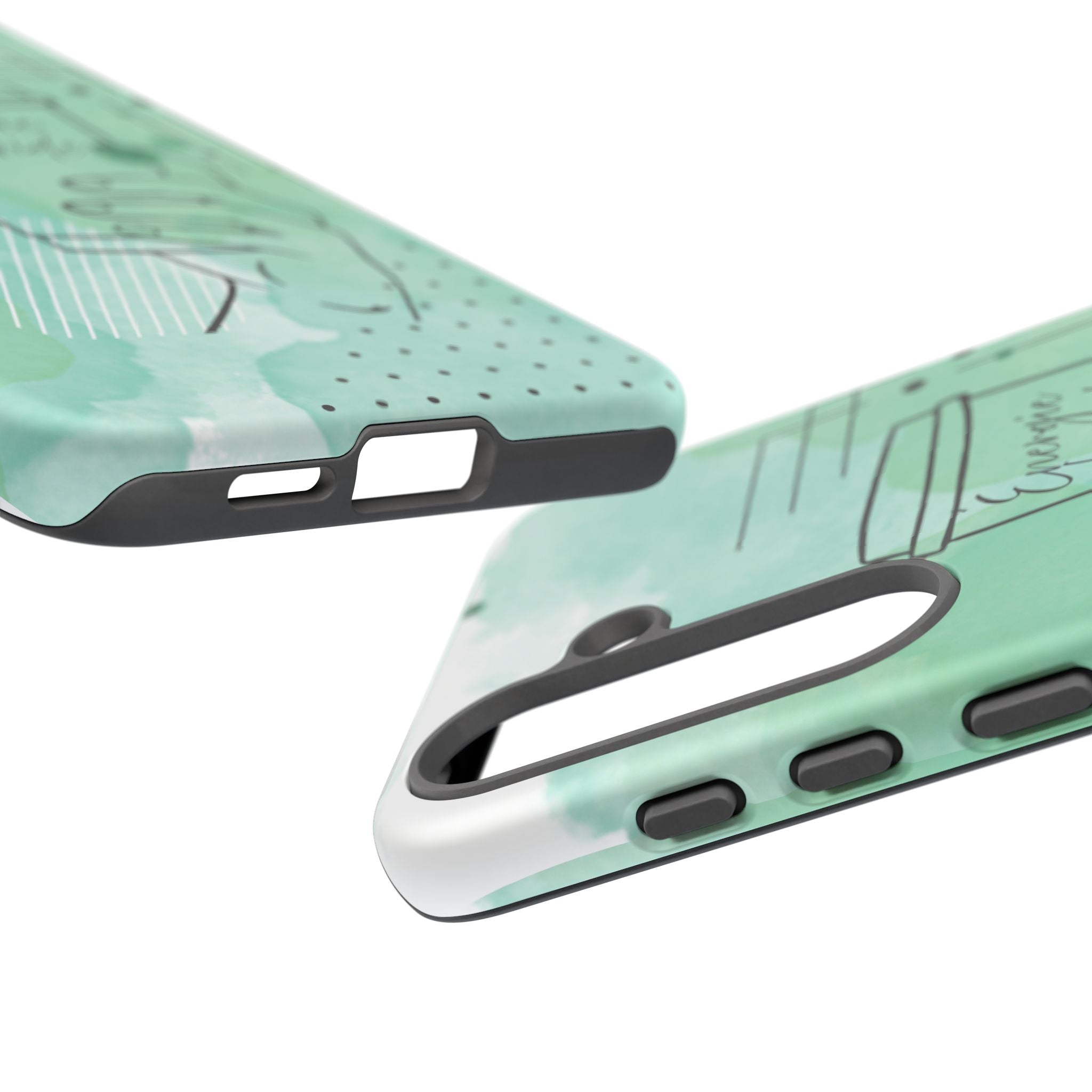 Coque de téléphone artistique Café & Sérénité