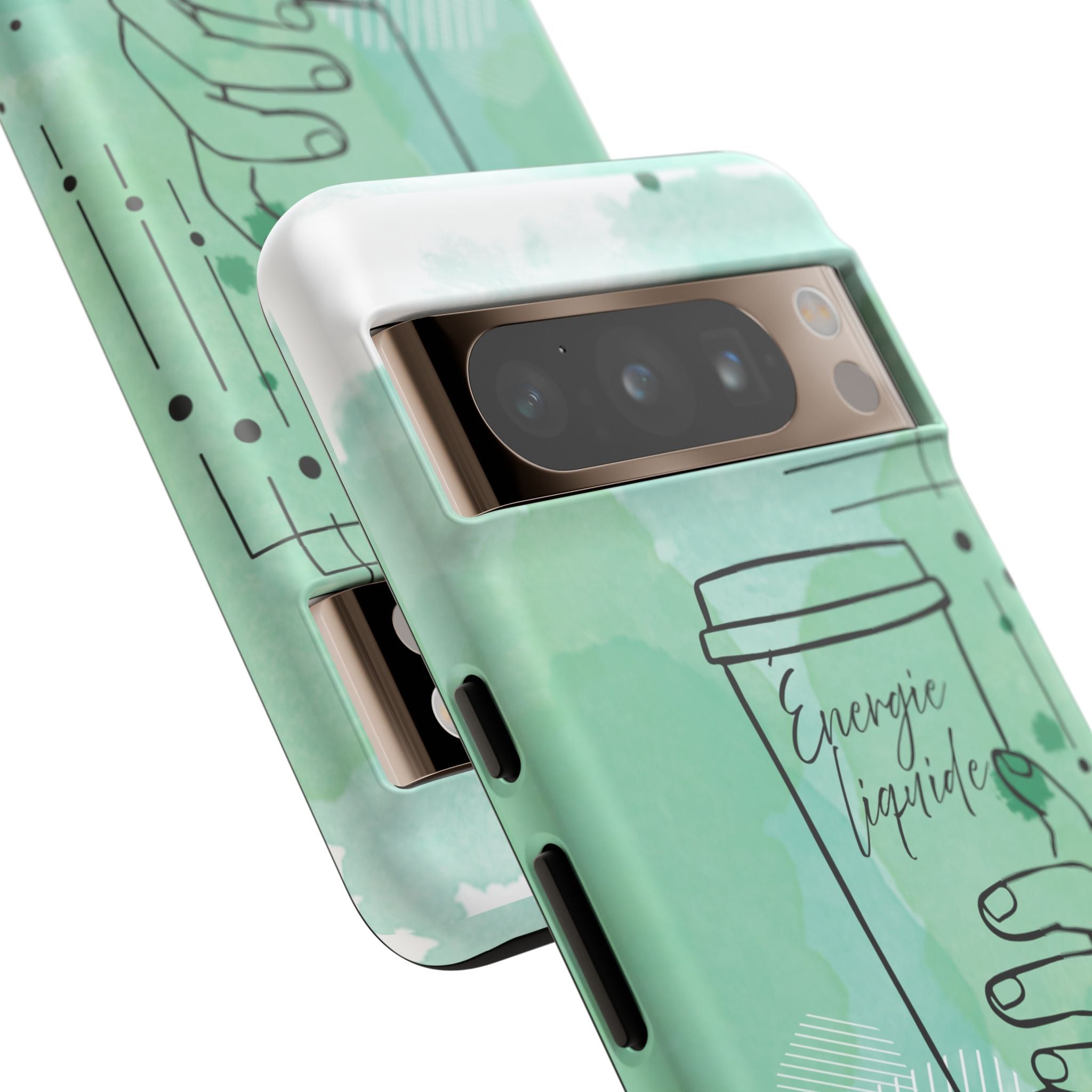 Coque de téléphone artistique Café & Sérénité