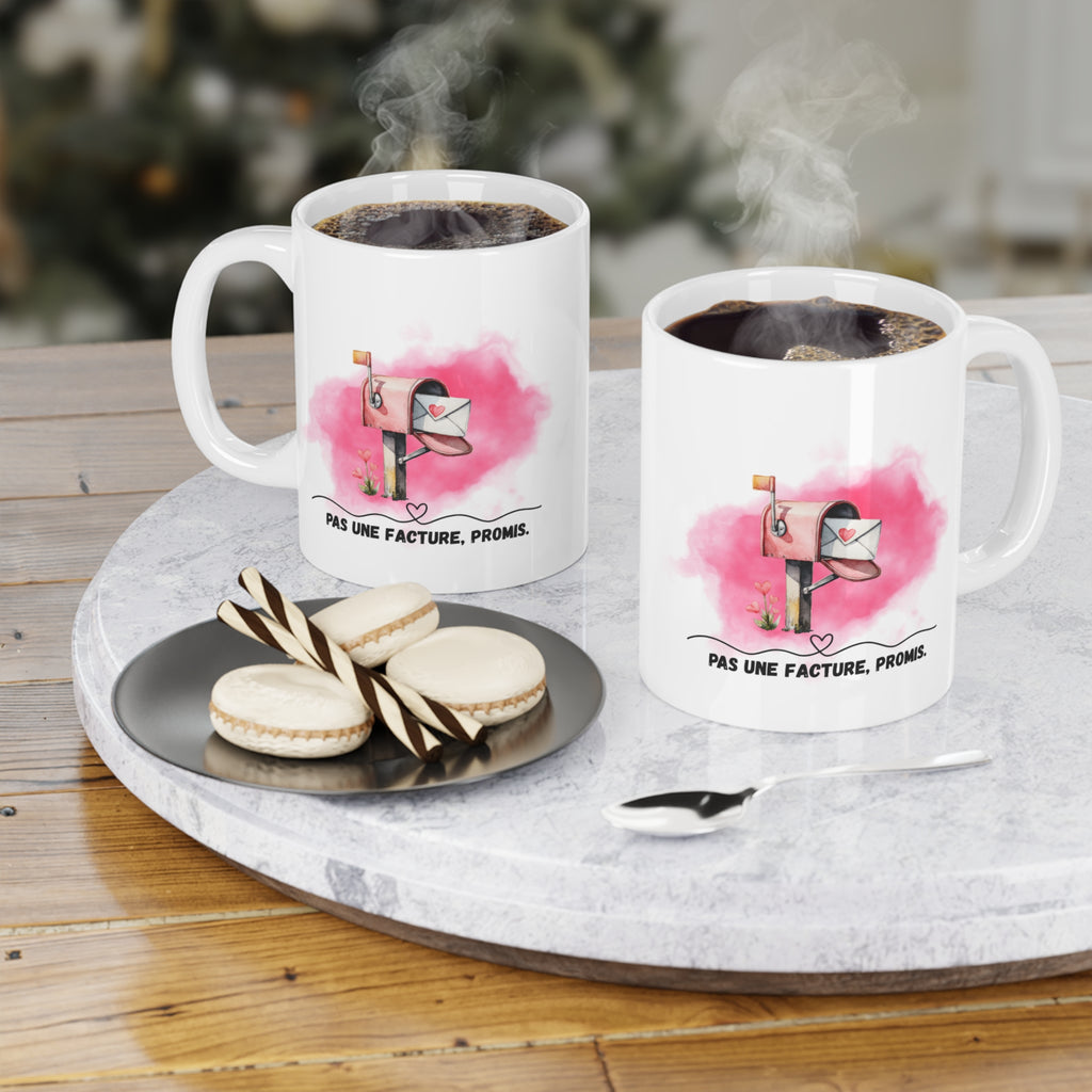 Tasse Saint-Valentin – Pas une facture, promis !