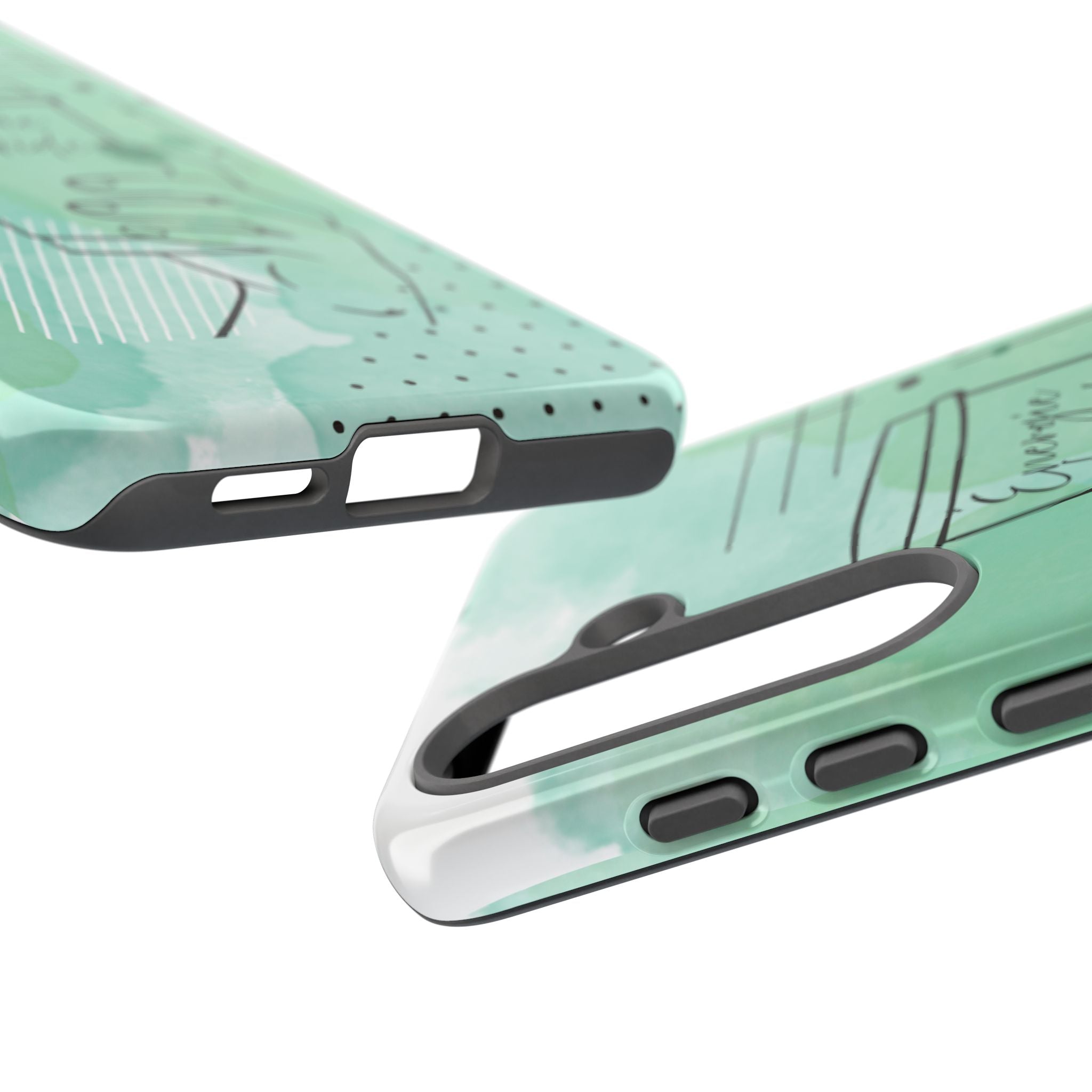 Coque de téléphone artistique Café & Sérénité