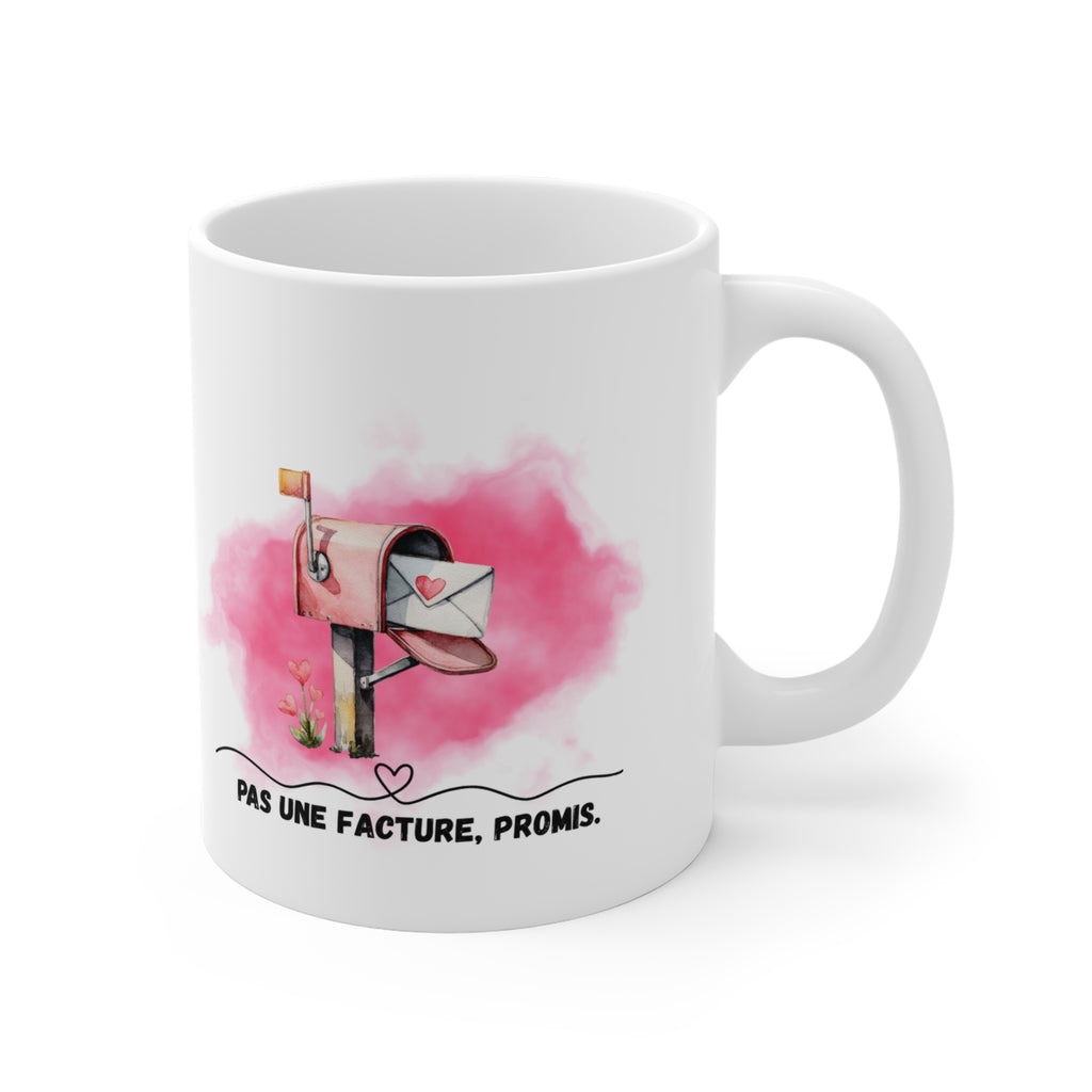 Tasse Saint-Valentin – Pas une facture, promis !
