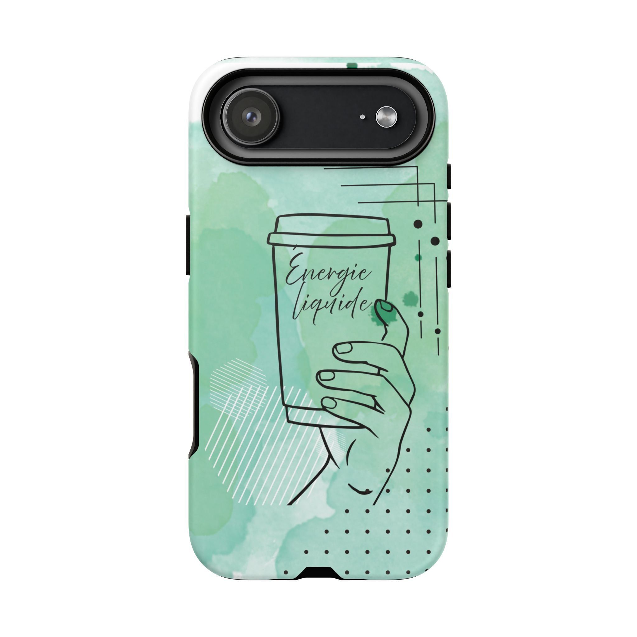 Coque de téléphone artistique Café & Sérénité