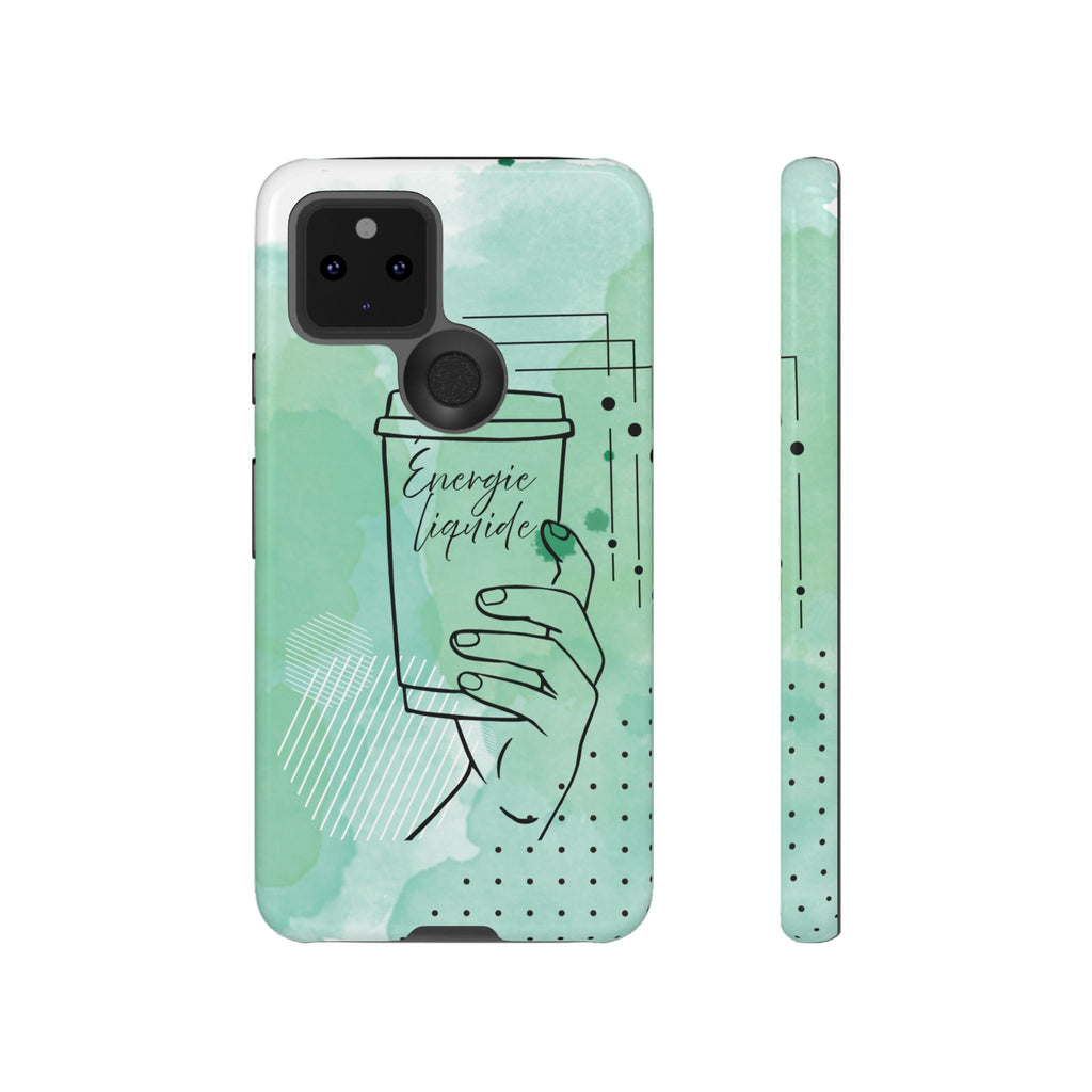 Coque de téléphone artistique Café & Sérénité