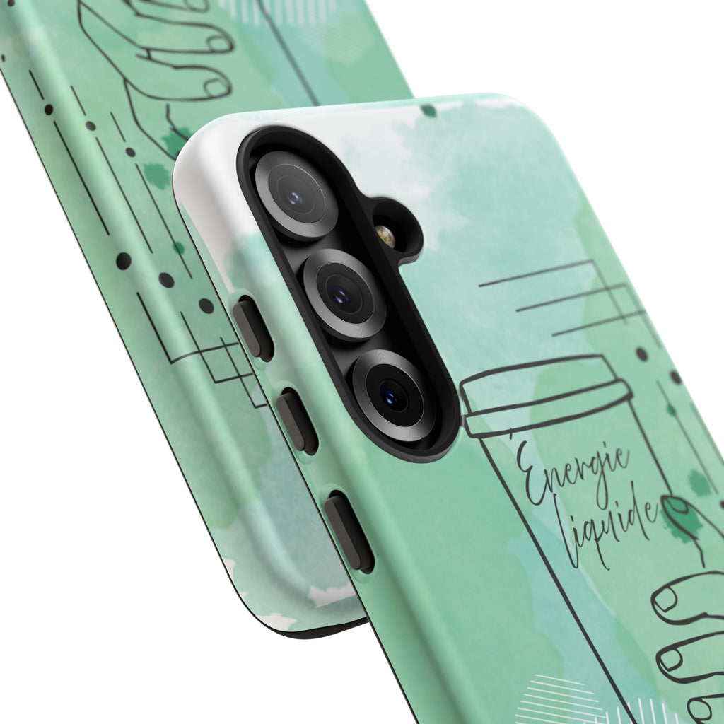 Coque de téléphone artistique Café & Sérénité