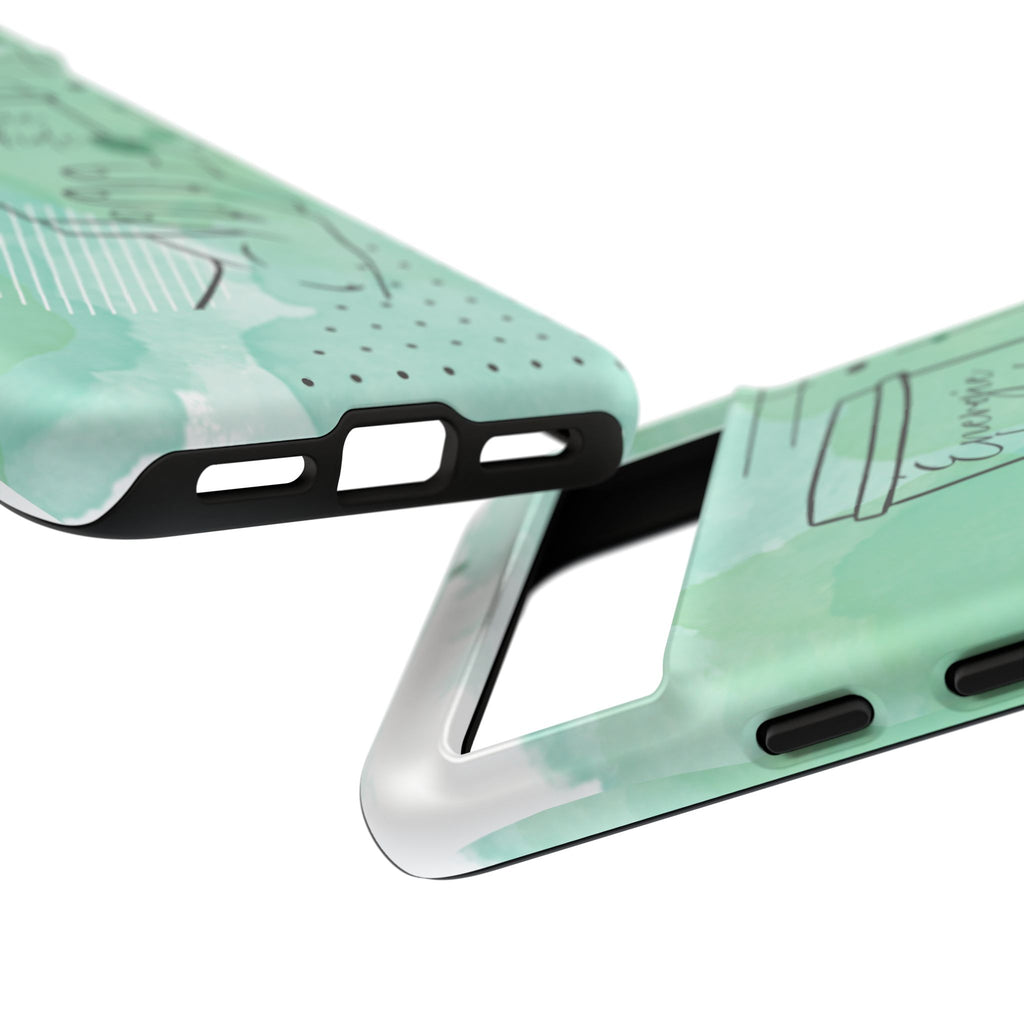 Coque de téléphone artistique Café & Sérénité