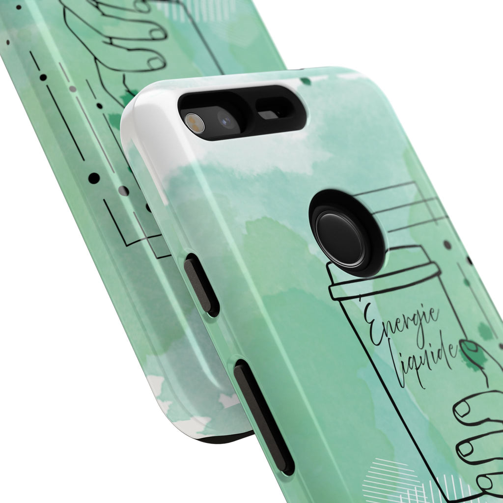 Coque de téléphone artistique Café & Sérénité