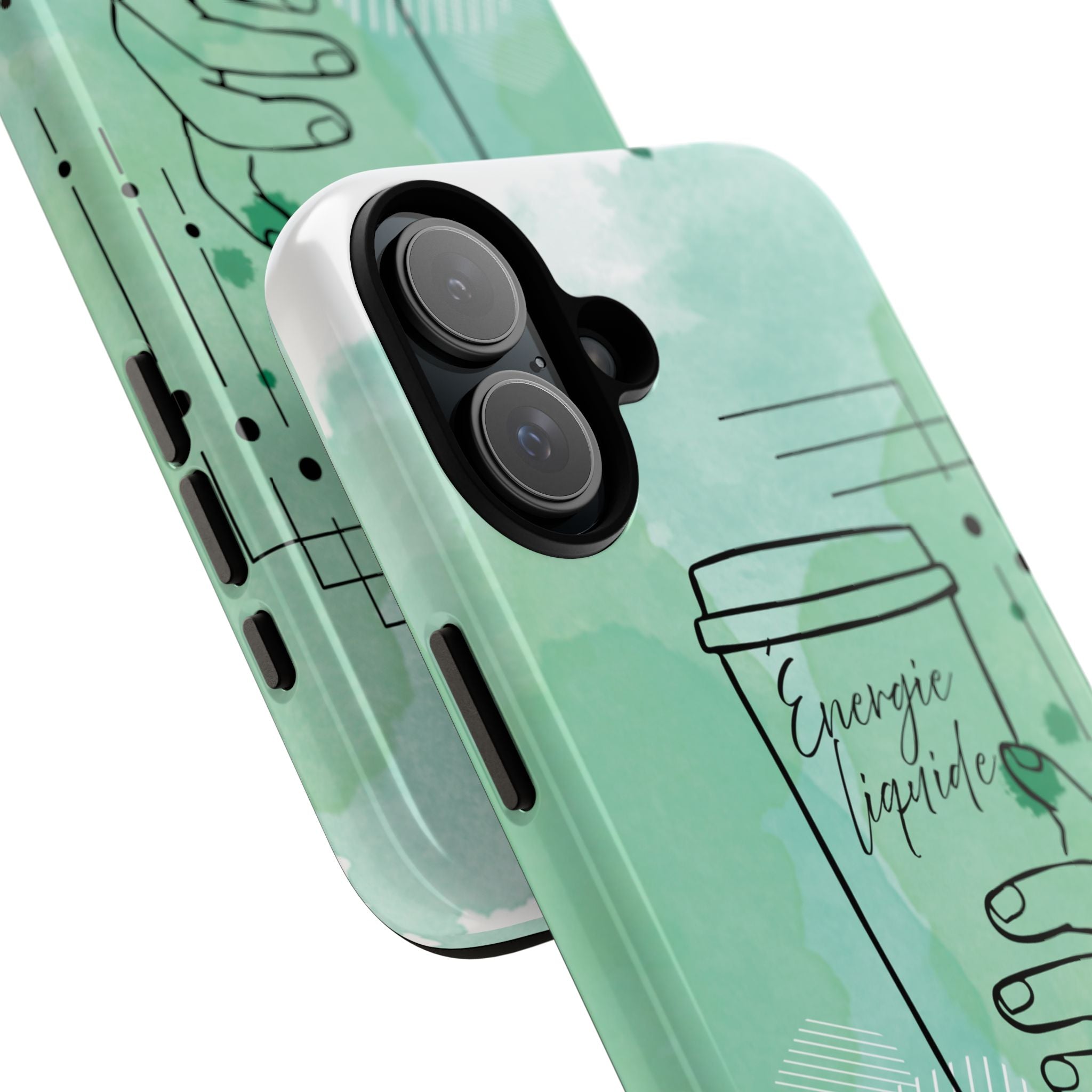 Coque de téléphone artistique Café & Sérénité