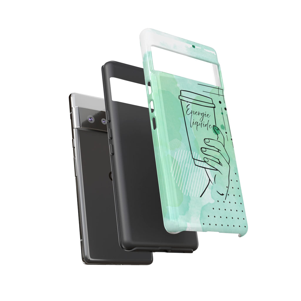 Coque de téléphone artistique Café & Sérénité