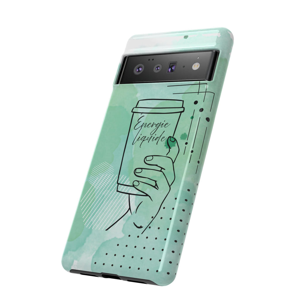 Coque de téléphone artistique Café & Sérénité