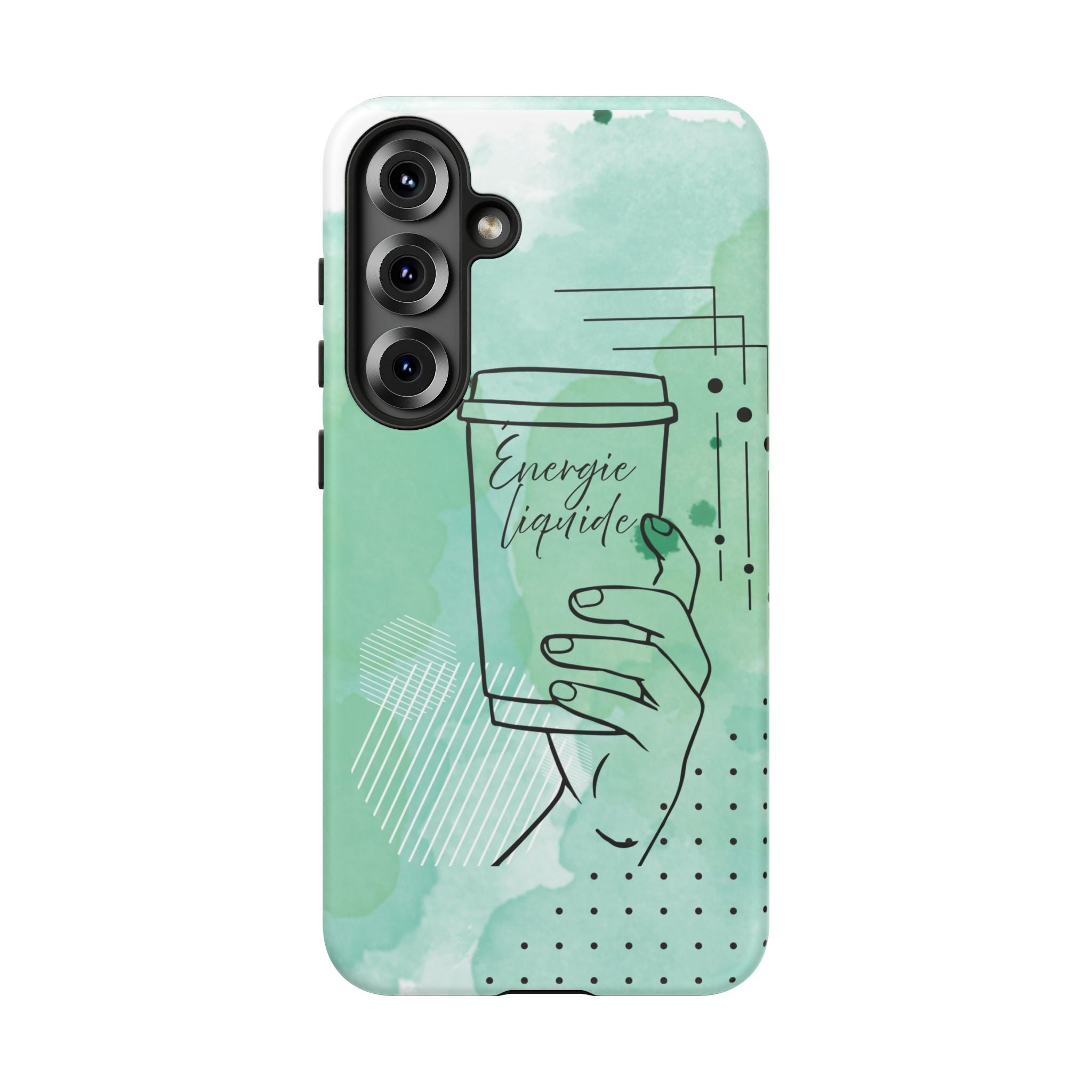 Coque de téléphone artistique Café & Sérénité