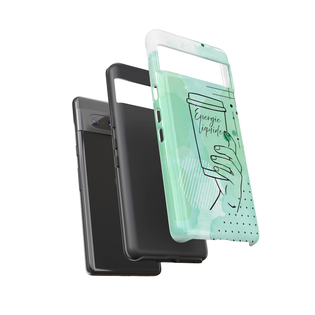 Coque de téléphone artistique Café & Sérénité