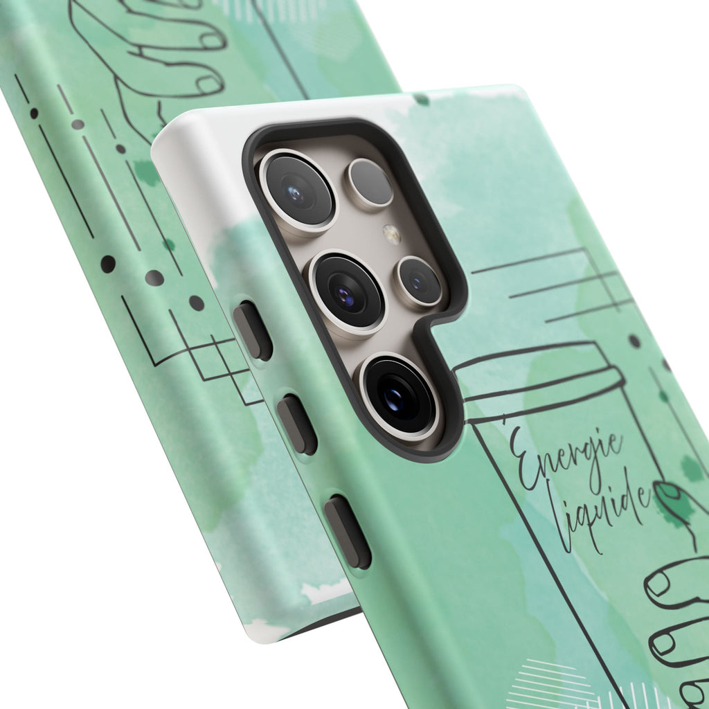 Coque de téléphone artistique Café & Sérénité