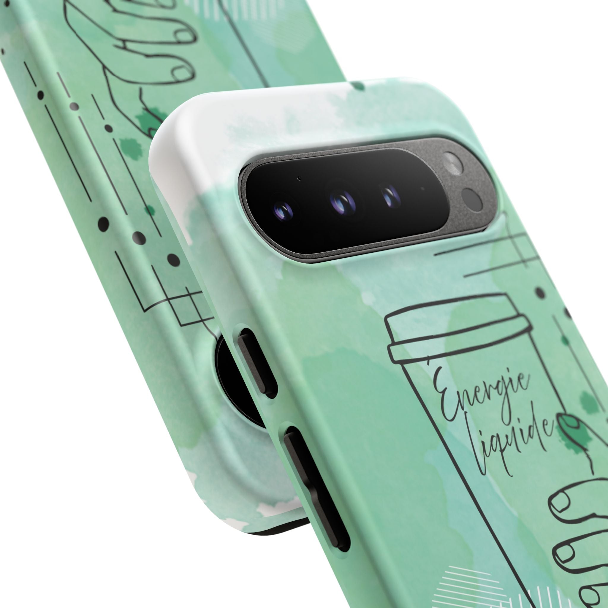 Coque de téléphone artistique Café & Sérénité