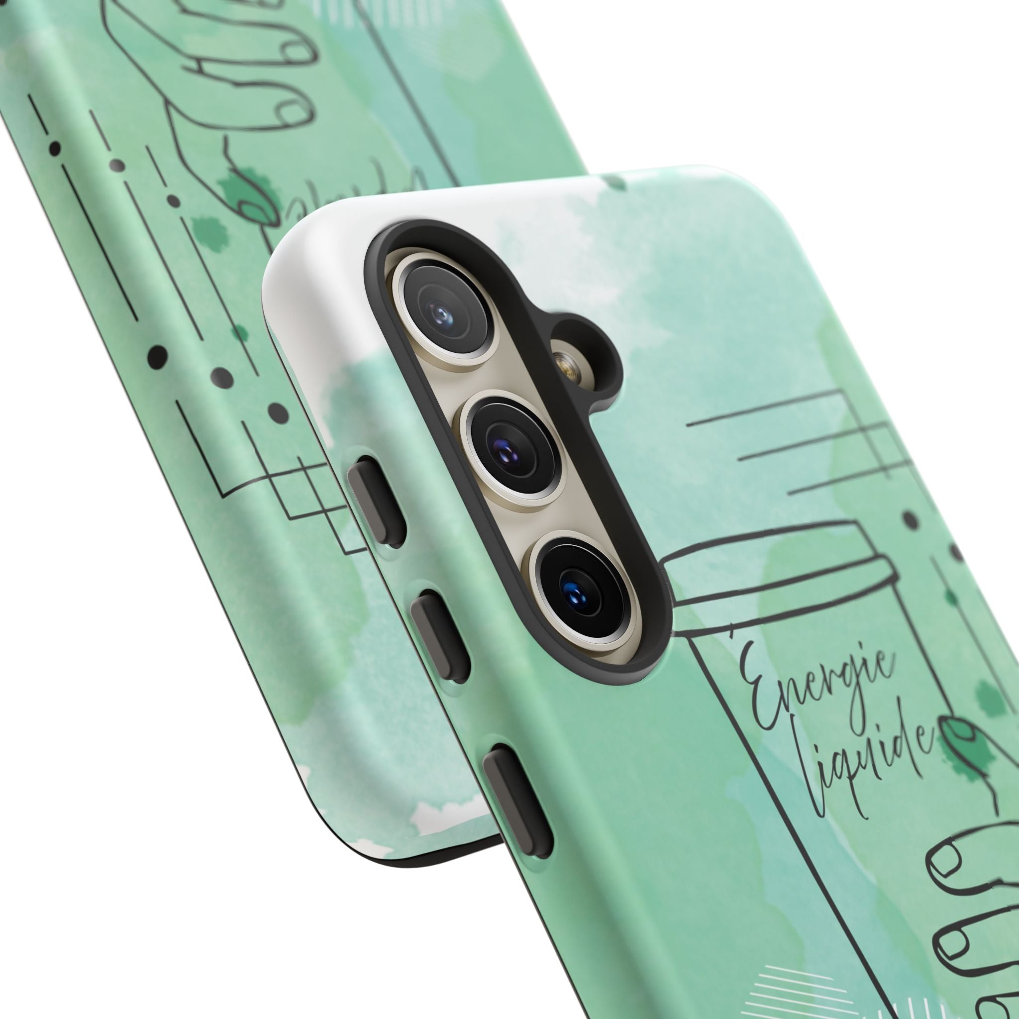 Coque de téléphone artistique Café & Sérénité