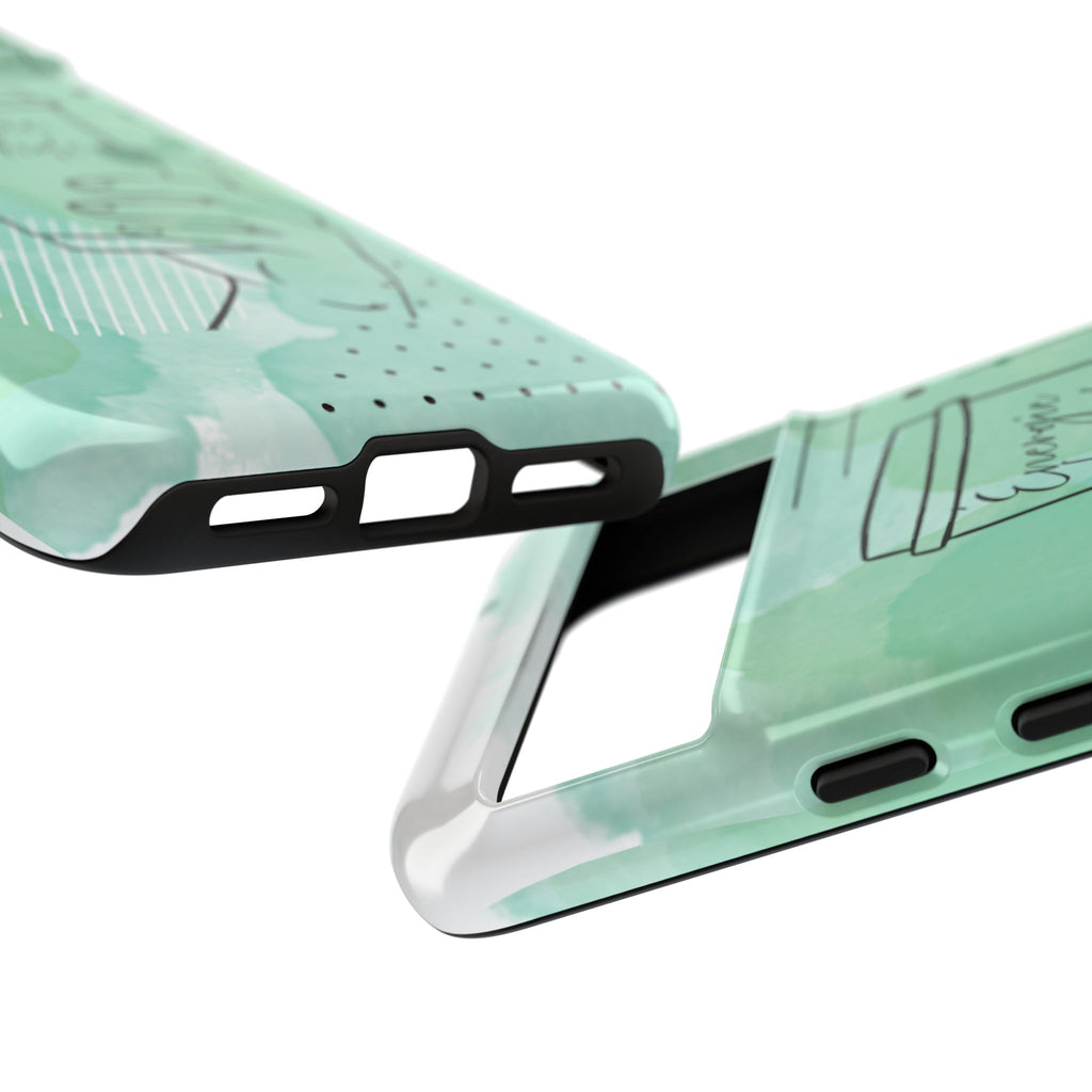 Coque de téléphone artistique Café & Sérénité