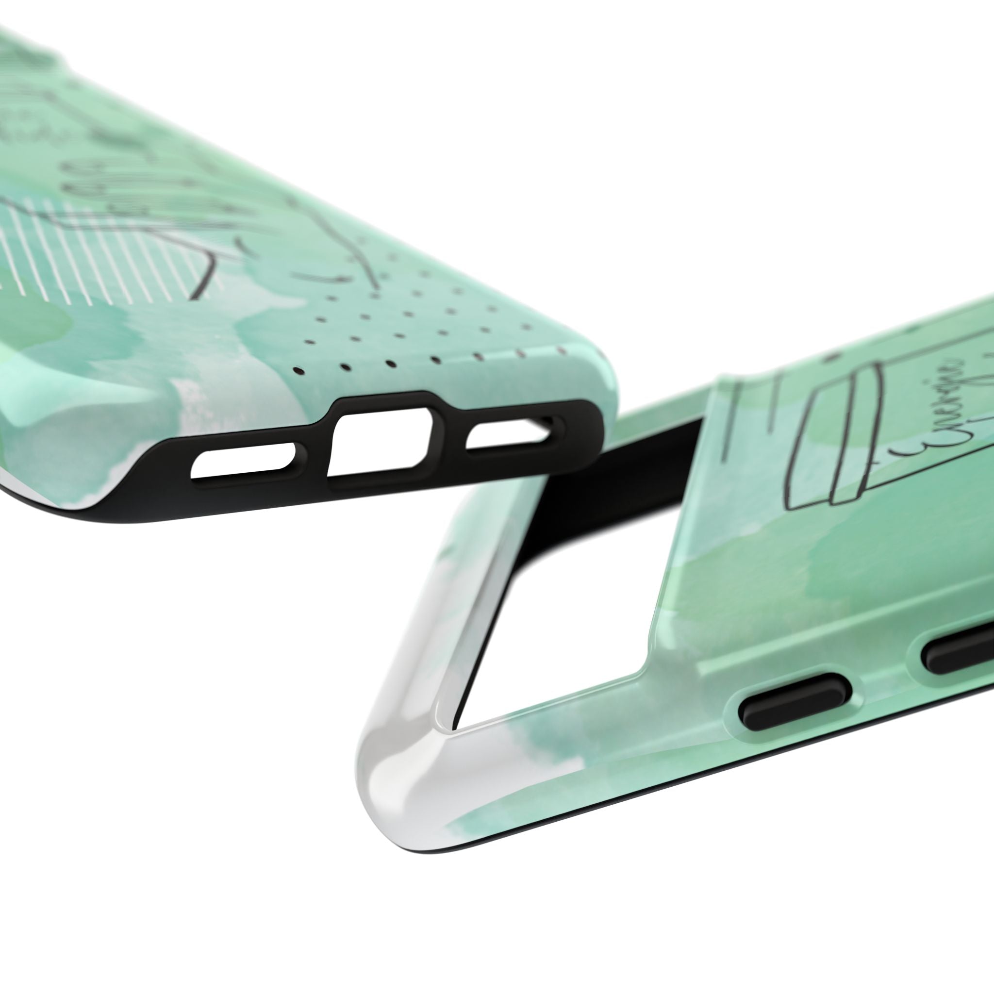 Coque de téléphone artistique Café & Sérénité