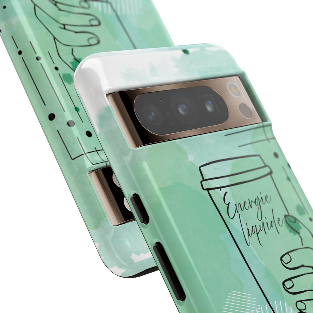 Coque de téléphone artistique Café & Sérénité