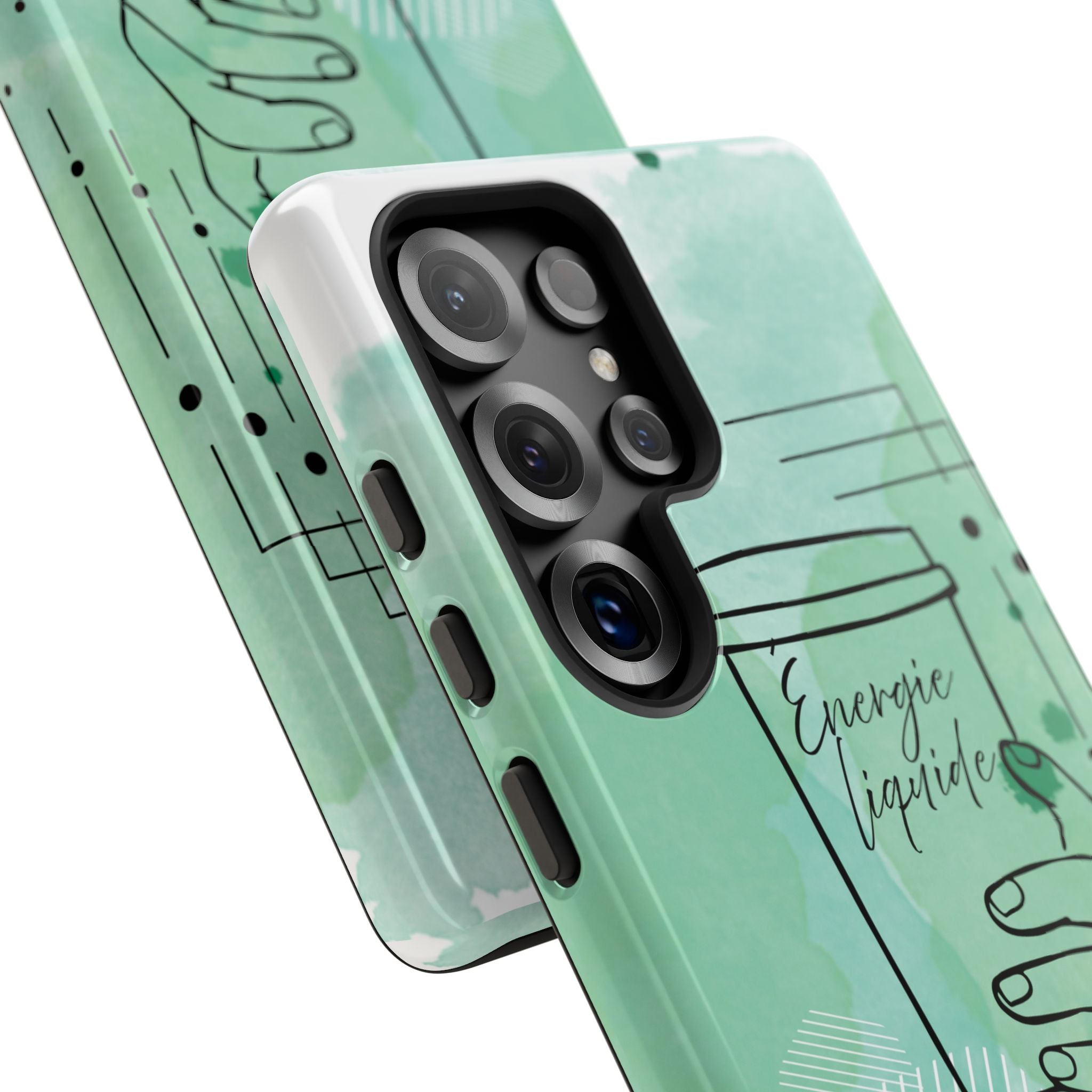 Coque de téléphone artistique Café & Sérénité