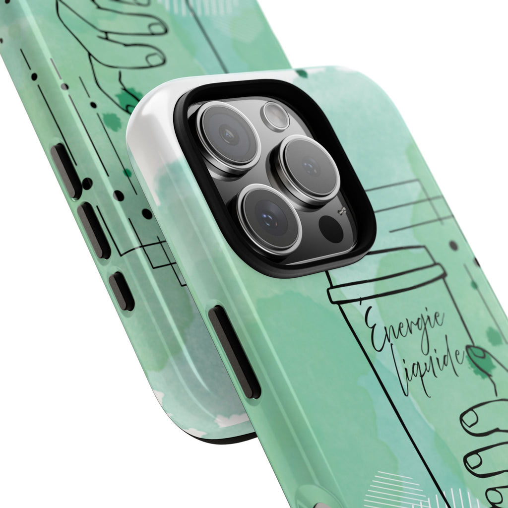 Coque de téléphone artistique Café & Sérénité