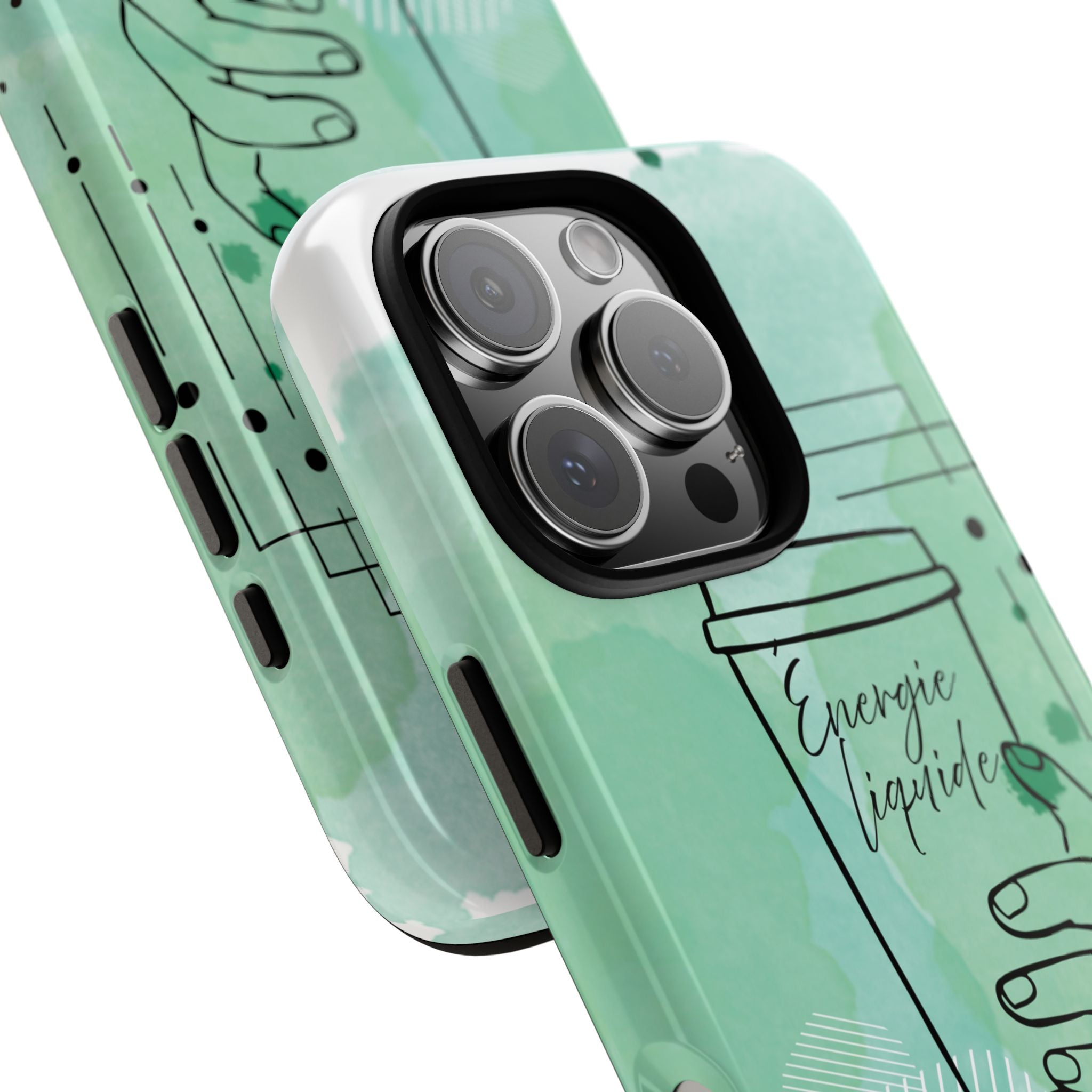 Coque de téléphone artistique Café & Sérénité